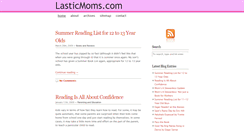 Desktop Screenshot of lasticmoms.com
